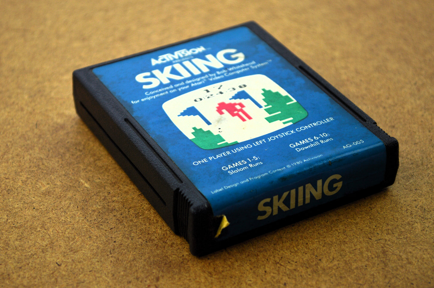 Skiing (Atari 2600, 1980) – Slalom and Downhill Fun