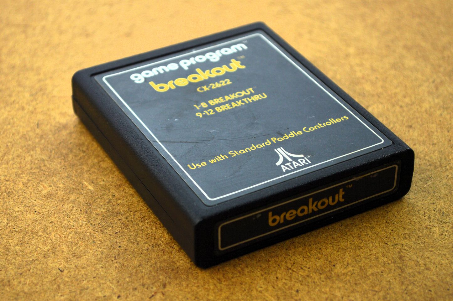 Breakout (Atari 2600, 1978) – Arcade Classic with Iconic Cover