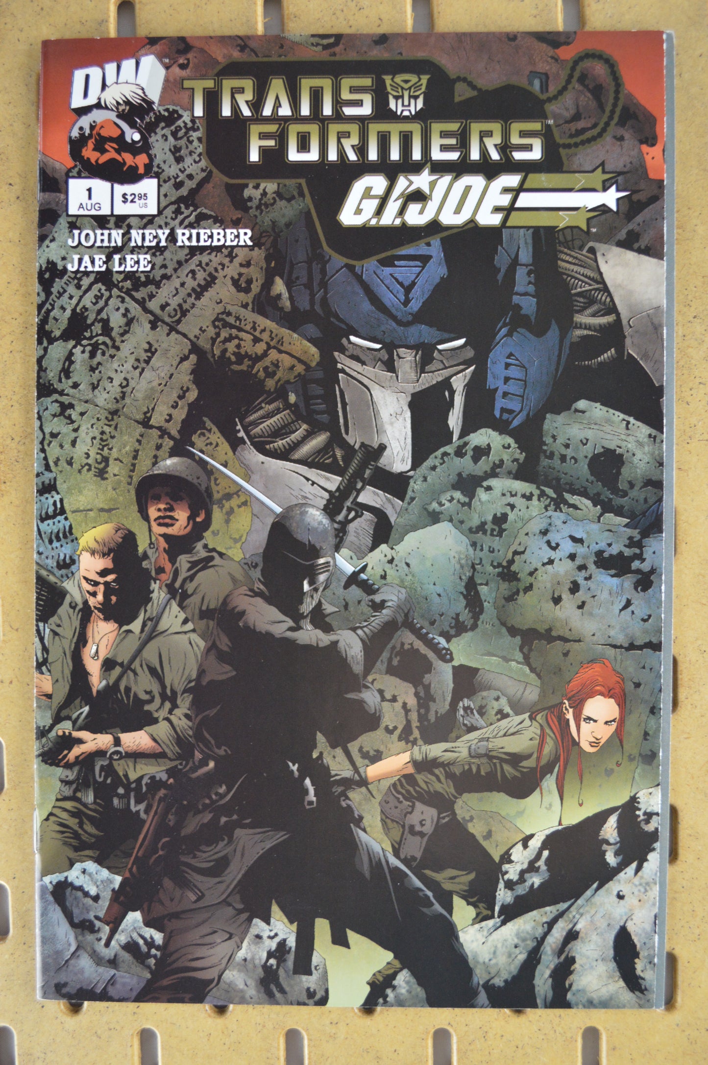 Transformers/G.I. Joe Crossover Series (2003) – Dreamwave Comics – Complete 7-Issue Set