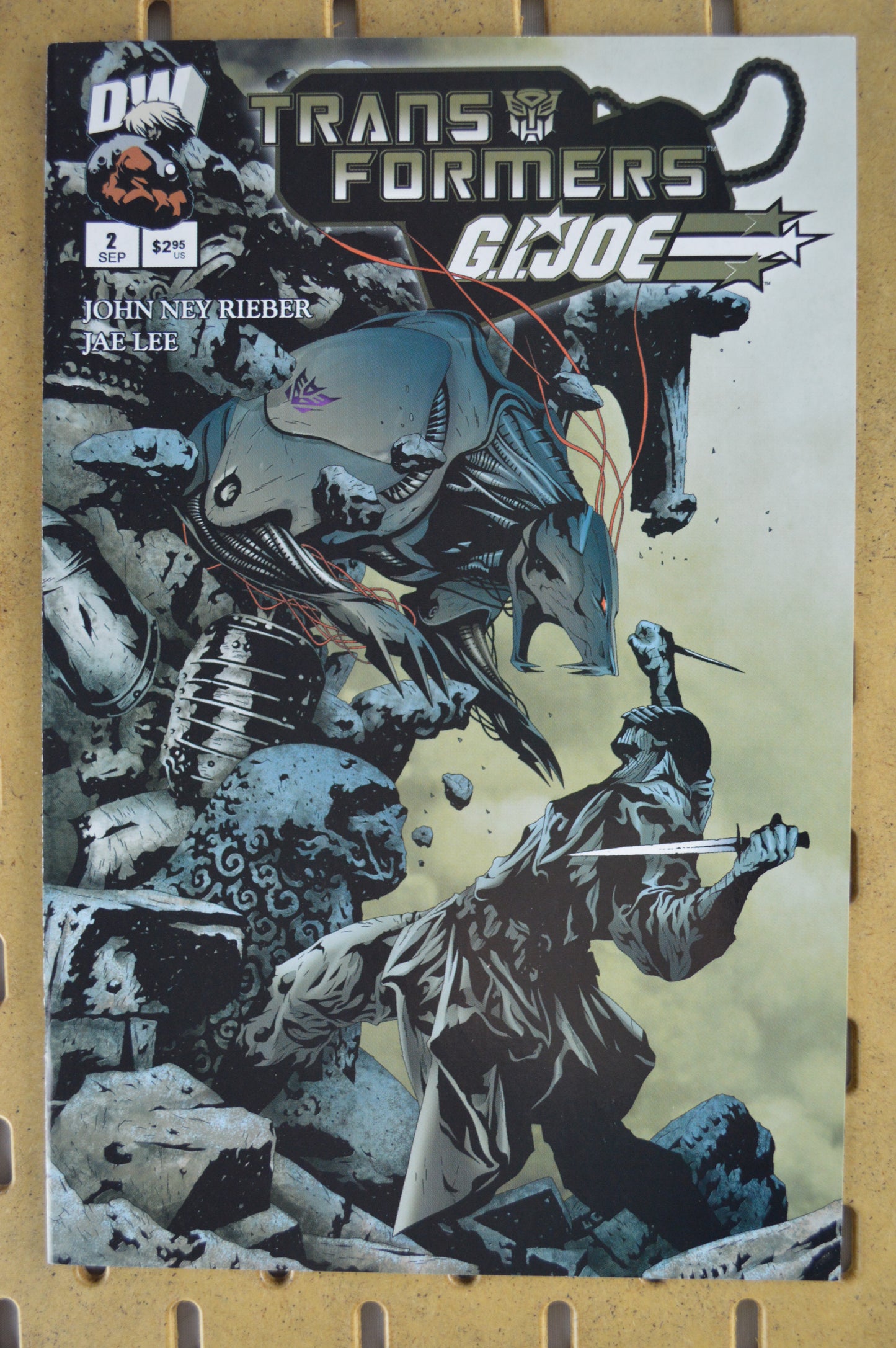 Transformers/G.I. Joe Crossover Series (2003) – Dreamwave Comics – Complete 7-Issue Set