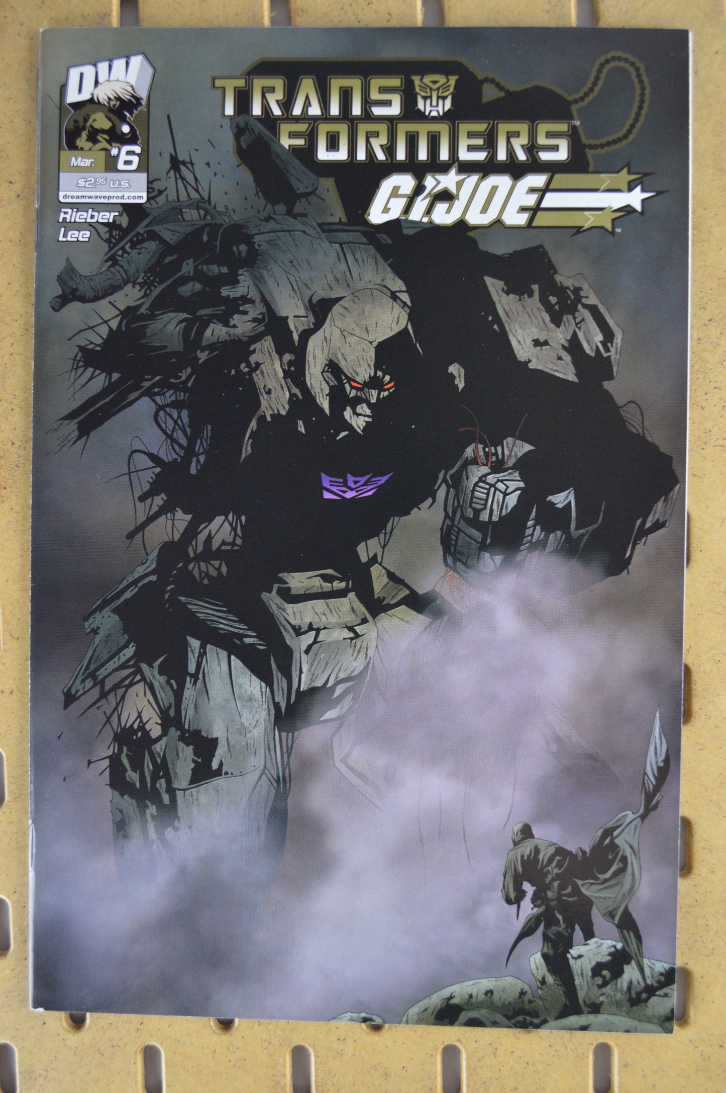Transformers/G.I. Joe Crossover Series (2003) – Dreamwave Comics – Complete 7-Issue Set