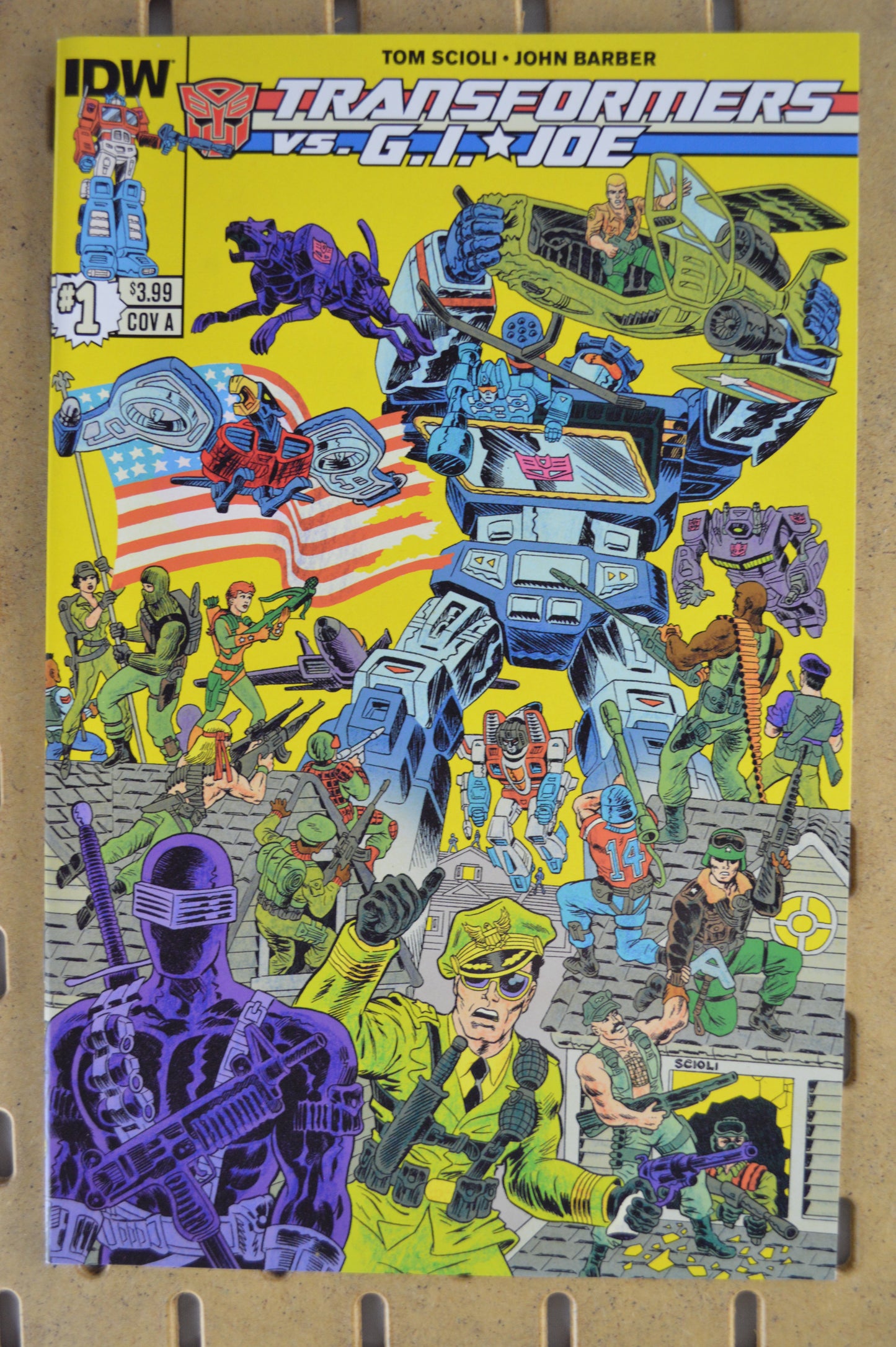 Transformers vs. G.I. Joe Series (IDW 2014) – Issues #1-3 Lot