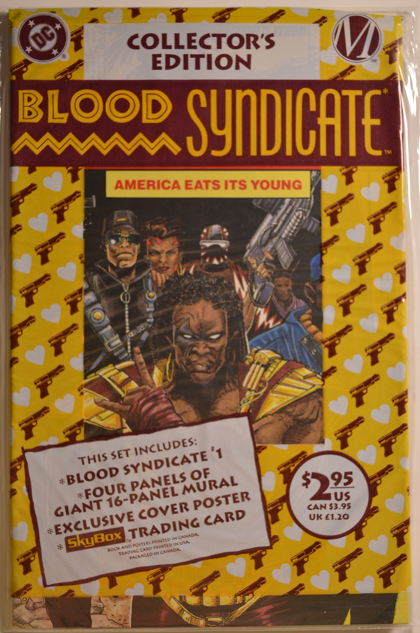 Blood Syndicate #1 Collector's Edition (1993) Milestone Comics | "America Eats Its Young" | New Condition