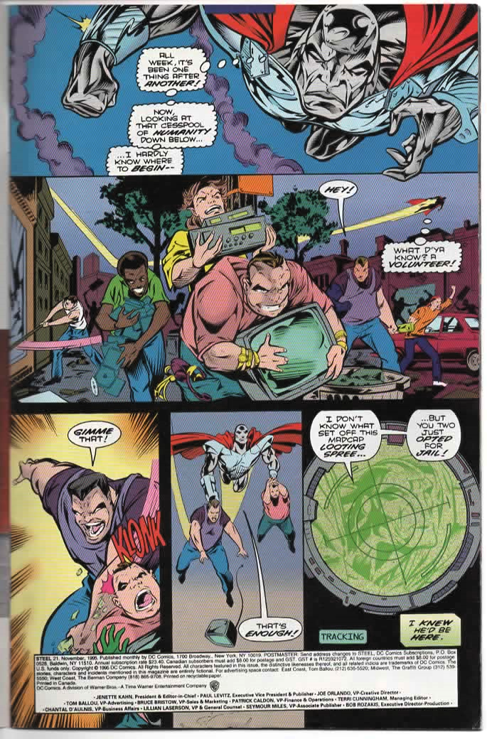 Steel #21 (1995) DC Comics | Underworld Unleashed Tie-In | High-Grade Condition