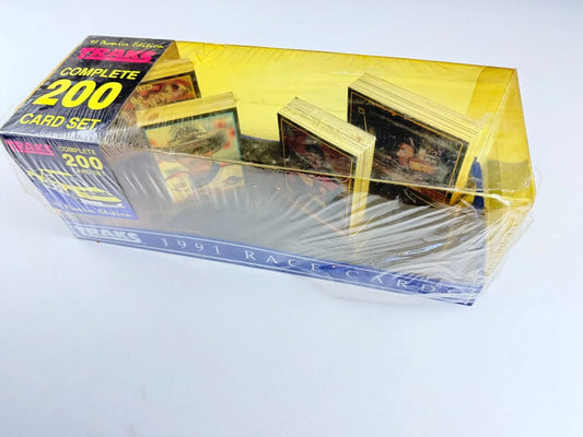 1991 Traks NASCAR Premier Edition 200-Card Complete Set - Factory Sealed Case in Tact