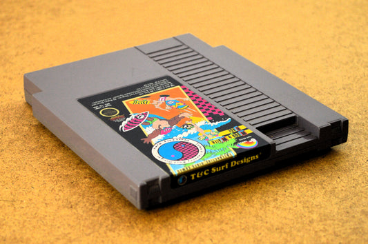 T&C Surf Designs: Wood & Water Rage (NES, 1987) – Surf’s Up with Radical Fun