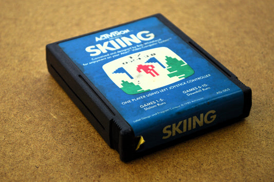 Skiing (Atari 2600, 1980) – Slalom and Downhill Fun