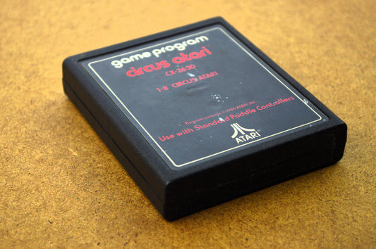 Circus Atari (Atari 2600, 1980) – Classic Carnival Fun