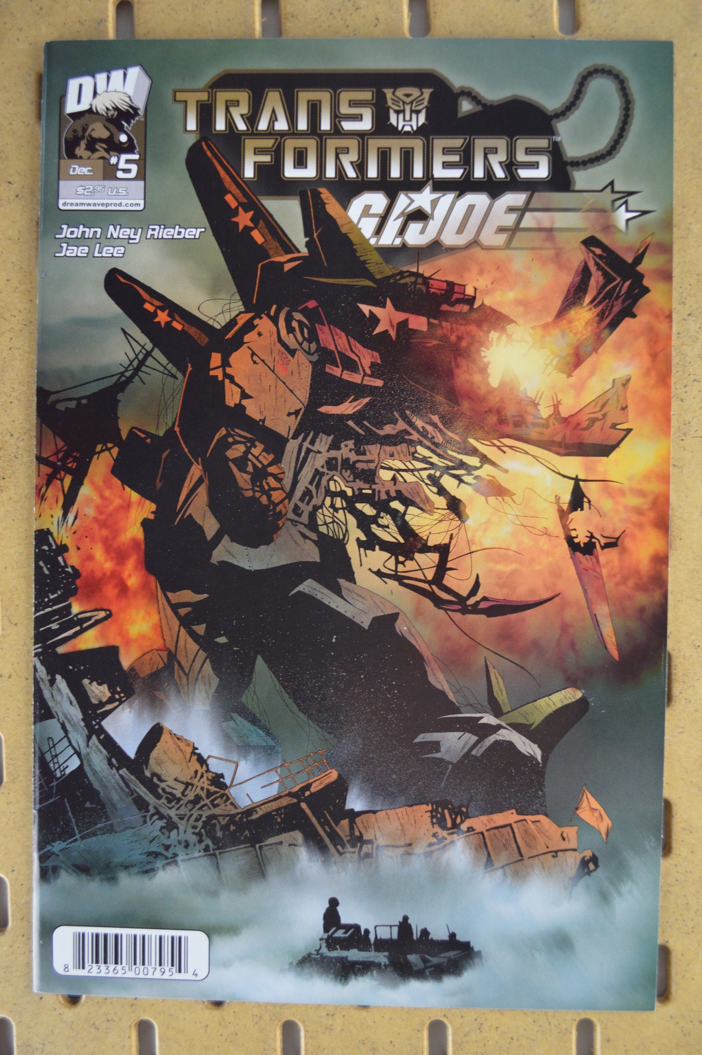 Transformers/G.I. Joe Crossover Series (2003) – Dreamwave Comics – Complete 7-Issue Set