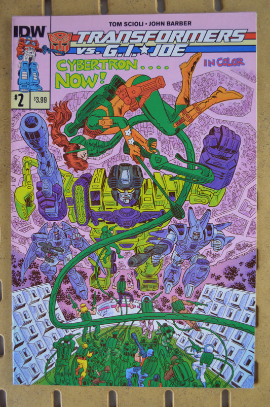 Transformers vs. G.I. Joe Series (IDW 2014) – Issues #1-3 Lot