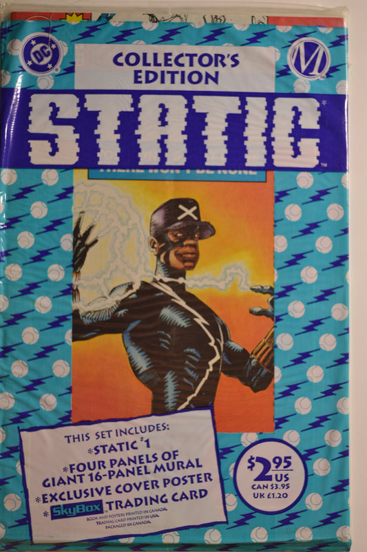 Static #1 Collector's Edition (1993) - Milestone Comics | "There Won't Be None" | New Condition