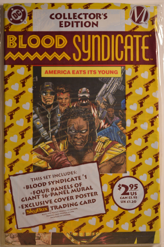 Blood Syndicate #1 Collector's Edition (1993) Milestone Comics | "America Eats Its Young" | New Condition