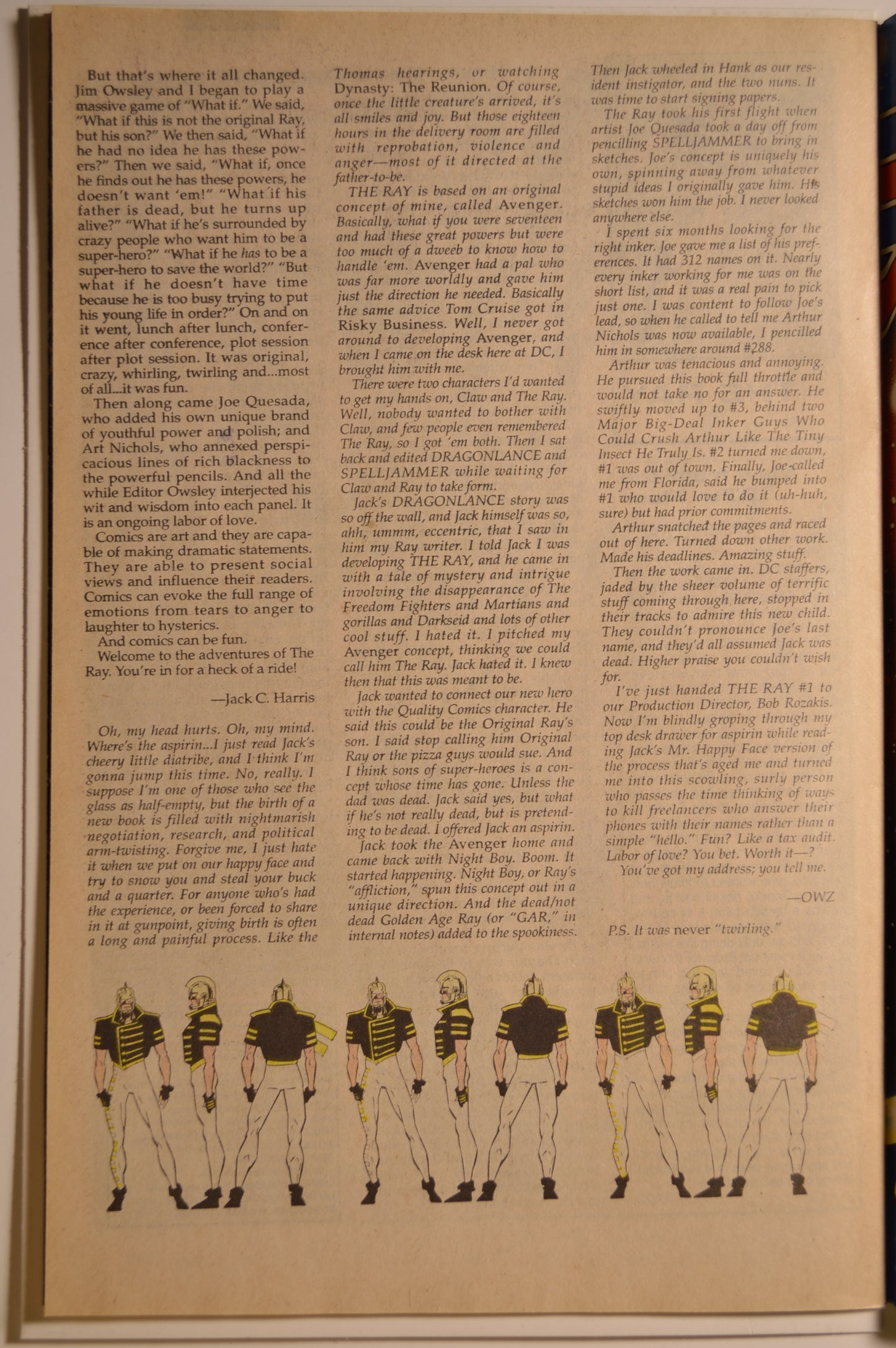 The Ray #1 (1992) DC Comics | First Issue of the 6-Issue Miniseries | Joe Quesada Art