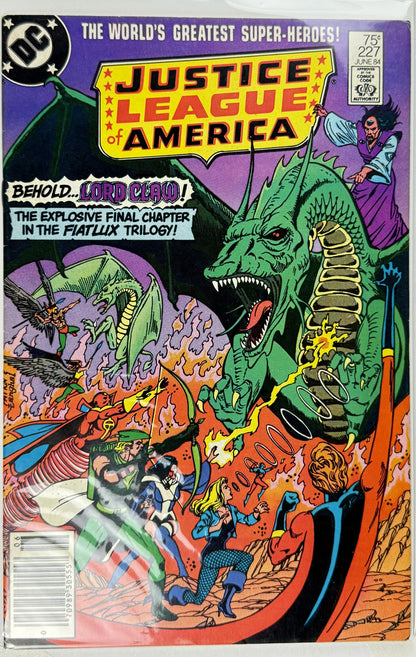 Justice League of America #227 & #241 (1984-1985) DC Comics | Epic Battles Against Lord Claw & Amazo | Bronze Age Key Issues