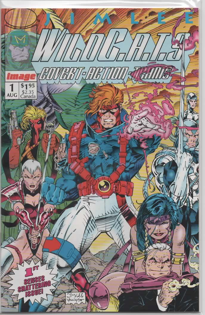 WildC.A.T.s: Covert-Action Teams #1 (1992) Image Comics | Jim Lee's Groundbreaking Debut | First Issue in Near Mint Condition