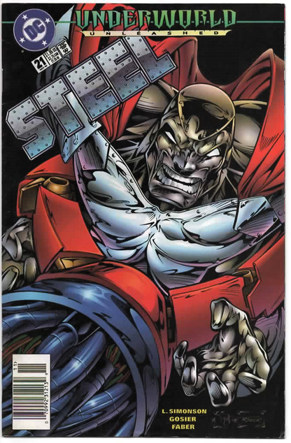 Steel #21 (1995) DC Comics | Underworld Unleashed Tie-In | High-Grade Condition