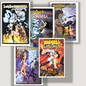 Vampirella vs. Lady Death Complete Lot (1999-2000) Chaos! Comics | Horror Fantasy Crossover | 5-Issue Set in Near Mint Condition